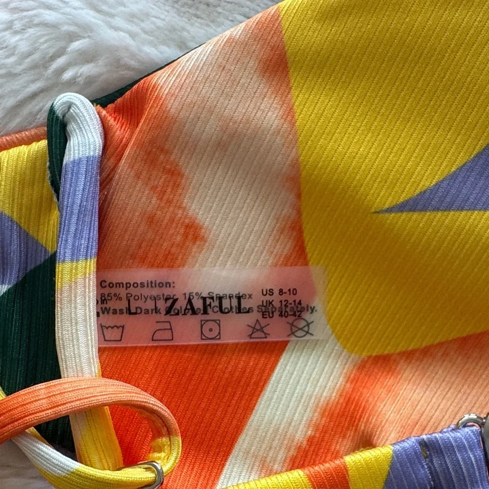 Zaful Multicolor Bikini Set - Picture 3 of 5